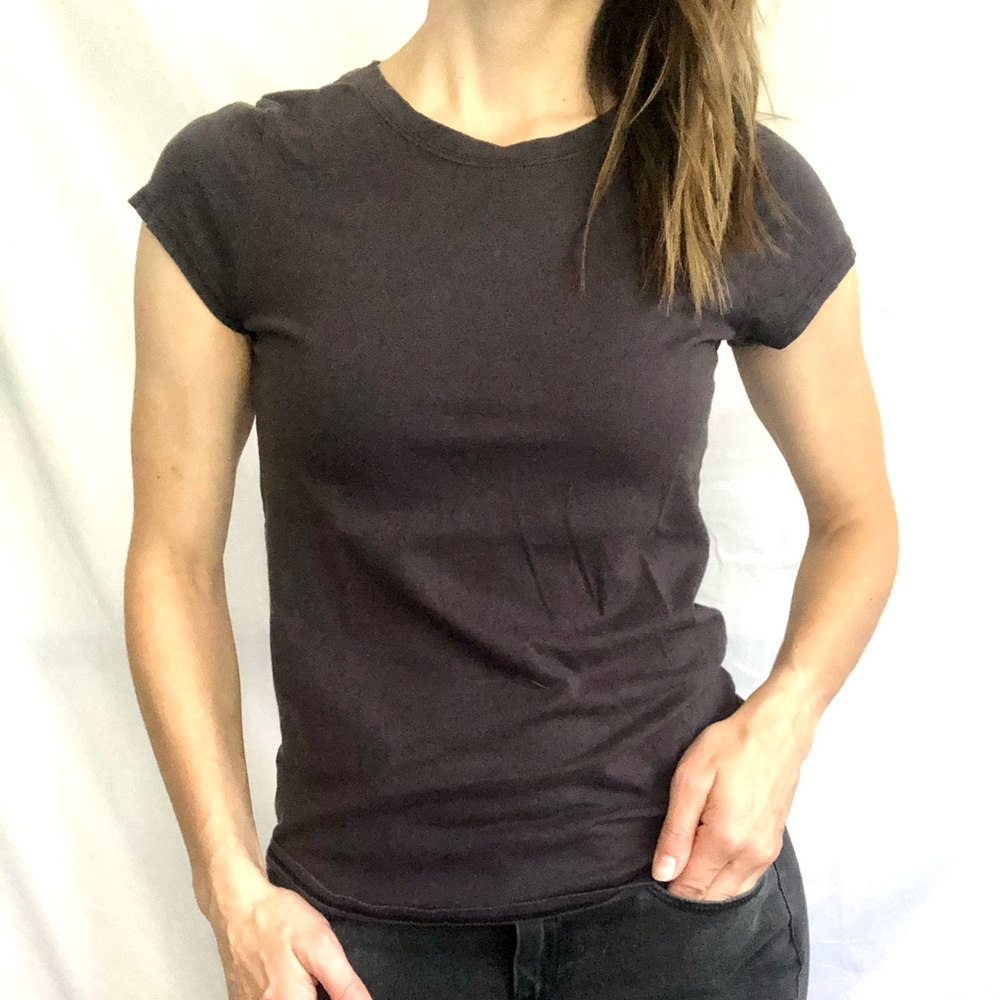 Anthro Pilcro soft black T-shirt size XS